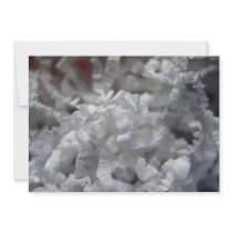 Wax Shavings Invitations