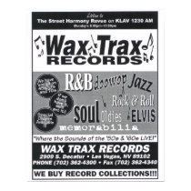 Wax Trax Records Poster posters by polarbearmc Wax Trax Records Poster posters