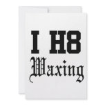 waxing invite