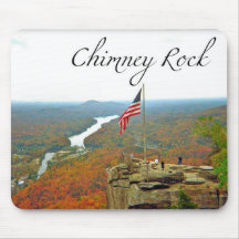 Way Above Chimney Rock Mouse Pads