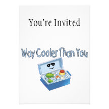 Way Cooler Than You Personalized Invitations