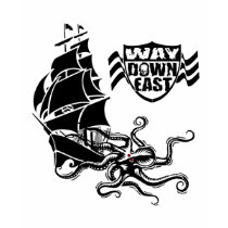 Way Down East Summon The Sea Hag Ladies t-shirts