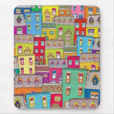 Way Downtown Mouse Mat by Krissy_B