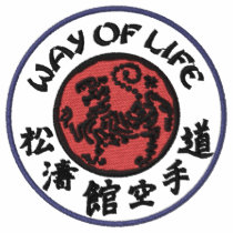 Way Of Life Shotokan Embroidered Polo embroidered shirts