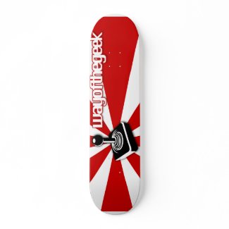 Way of the Geek GR Skateboard Deck 

skateboard