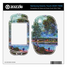 Way of the Old Ferry by Alfred Sisley Samsung Gravity Touch Skins