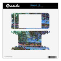 Way of the Old Ferry by Alfred Sisley Decal For Sidekick 4G