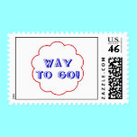 Way to go! stamps