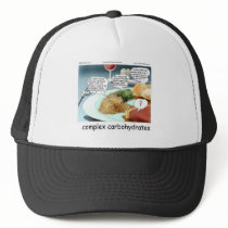 Way Too Complex Carbohydrates Funny Gifts & Tees hats