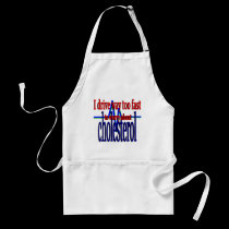 Way too Fast aprons