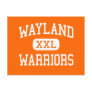 Wayland - Warriors - High - Wayland Massachusetts Post Cards