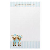 Wayne and Marie Deer Custom Stationery
