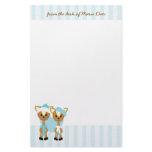 Wayne and Marie Deer Custom Stationery