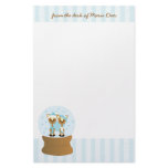Wayne and Marie Deer Stationery Paper