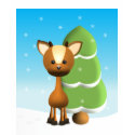 Wayne Deer in the snow t-shirts by candystore Wayne Deer in the snow t-shirts