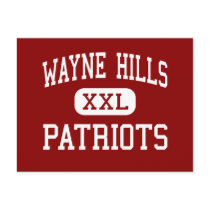 Wayne Hills - Patriots - High - Wayne New Jersey postcards