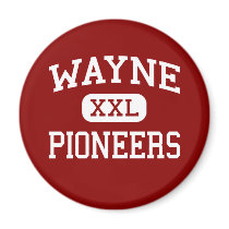 Wayne - Pioneers - High - Wayne West Virginia magnets