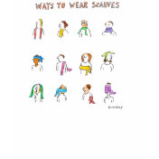 Ways to Wear Scarves T-shirt Ways to Wear Scarves T-shirt