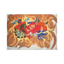 Waz Up With Luv Canvas Print