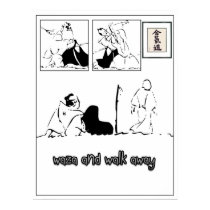 waza and walk away posters by marmira waza and walk away posters
