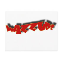 The MUSEUM Artist Series WAZZUP postcards