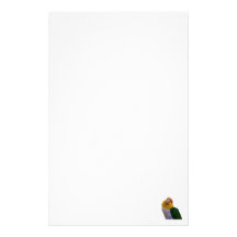 WB Caique Stationary Personalized Stationery