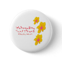WB Hibiscus Pinback Buttons