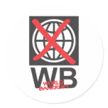 WB  World Bankrupt stickers