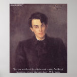 WB Yeats "Pilgrim Soul" Love Quote Posters posters