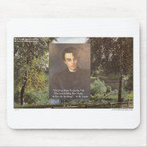 WB Yeats "Strike Hot Iron" Quote Tees Gifts Etc Mousepad