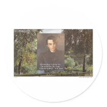 WB Yeats "Strike Hot Iron" Quote Tees Gifts Etc Stickers