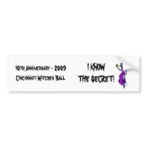 WBlogoWitch, 10th Anniversary - 2009Cincinnati ... bumper stickers by rhccbonnie WBlogoWitch, 10th Anniversary - 2009Cincinnati ... bumper stickers