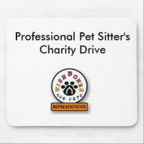 wbreppinlarge, Professional Pet Sitter's Charit... mousepads