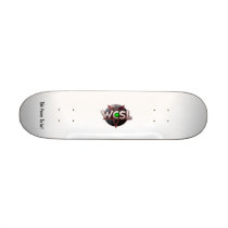 WCSL Green Orb logo skateboard