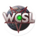 WCSL green orb logo stickers