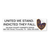 WCSO BUMPER STICKERS