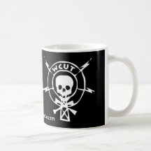 WCUT Radio black Mug
