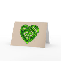 Wde Heartknot Card cards
