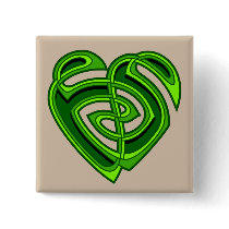 Wde Heartknot Square Button buttons