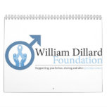 WDF_full_logo_shirt Wall Calendars