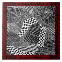 Wdow's Web Black tiles