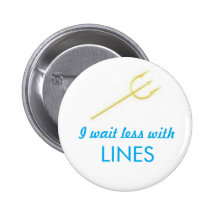 WDW Lines Trident Pin