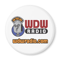 WDW Radio Logo Gear Refrigerator Magnet