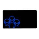 "WE 3" Alien Address Labels