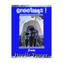 "WE 3" at Devils Tower postcards by 3DMOONMAN "WE 3" at Devils Tower postcards