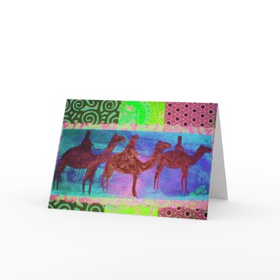 We 3 Kings Greeting Card by ebroskie1234