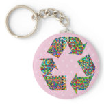 We adore Recycle Champions Keychains