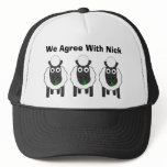 We Agree With Nick~Political U.K General Election hats