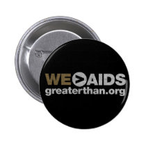 WE > AIDS Button buttons