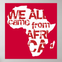 WE ALL CAME FROM AFRICA 2 PRINT
